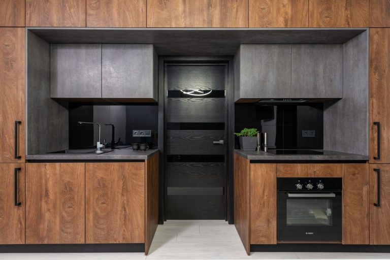 How Kitchen Cupboard Wrapping Can Transform an Outdated Home Kitchen cupboard wrapping gives outdated kitchens a fresh modern appearance